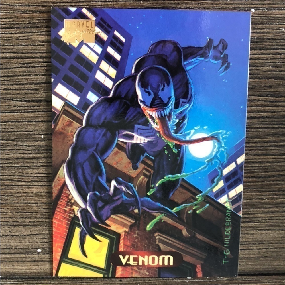 ’94 Marvel Masterpieces trading card: Venom #131